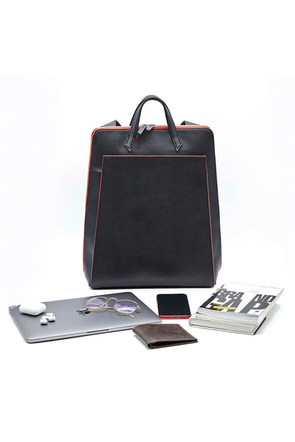 Urban mochila para ordenador - Negro/Rojo