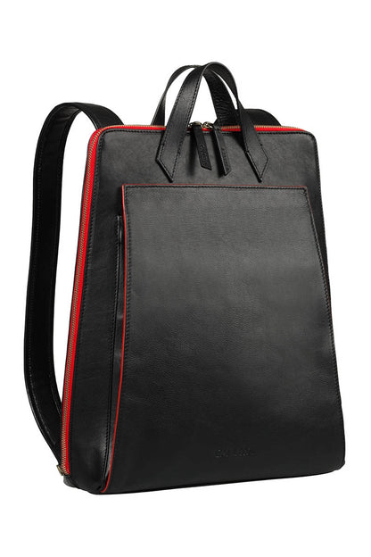 Urban laptop backpack - Black/Red