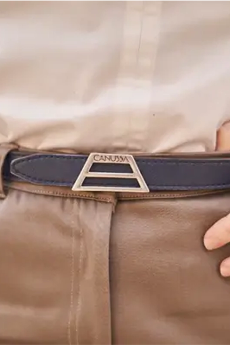 Adapt reversible belt – Blue/Brown
