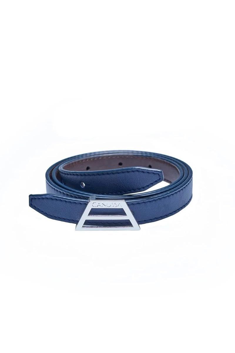 Adapt cinturón reversible - Azul/Marrón