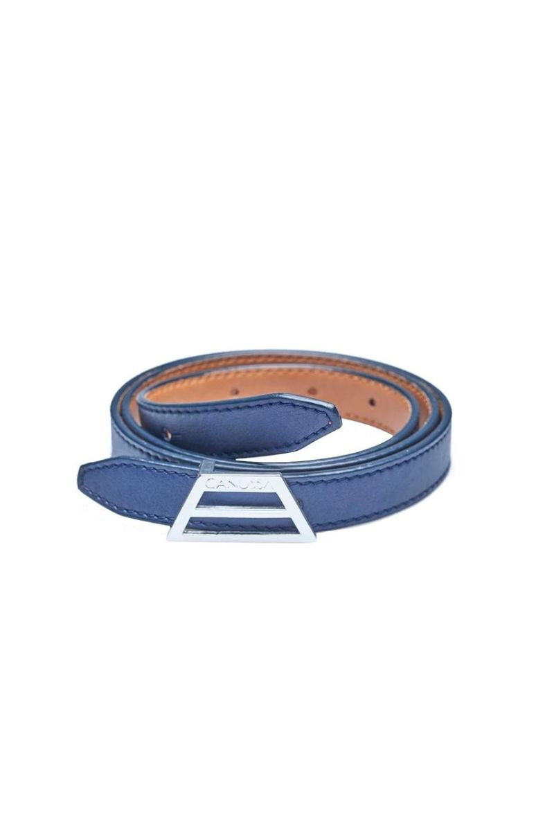 Adapt Reversible Belt: Blue/Brown + Camel/Blue