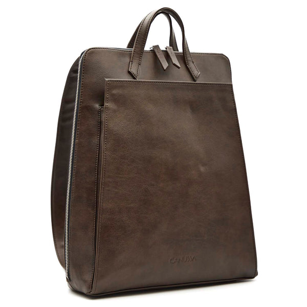 Urban Backpack Brown - Vegan Laptop Backpack