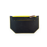 Minimal purse - Black/Yellow
